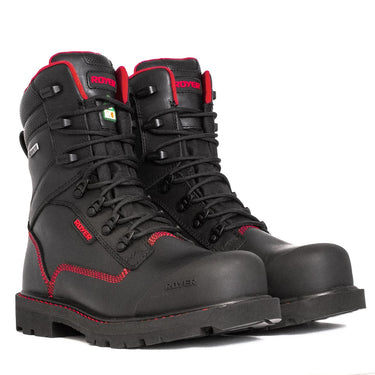 Royer Men's Revolt R-DRY Black With Red 8